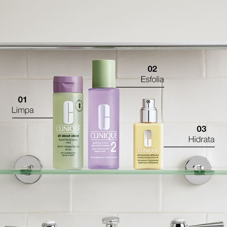 É aqui que uma pele incrível começa.