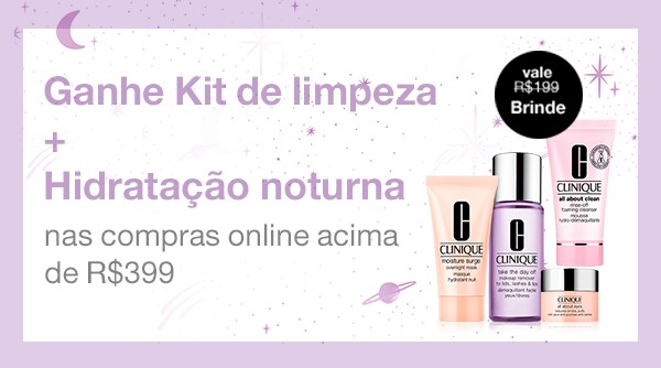 Ganhe Kit de Limpeza + Hidratação Noturna