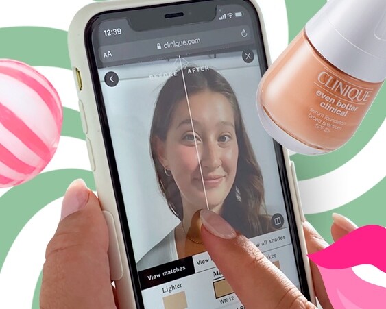 Experimente nossa base #1 - pelo celular! Encontre a sua cor ideal virtualmente e compre sem medo de errar!