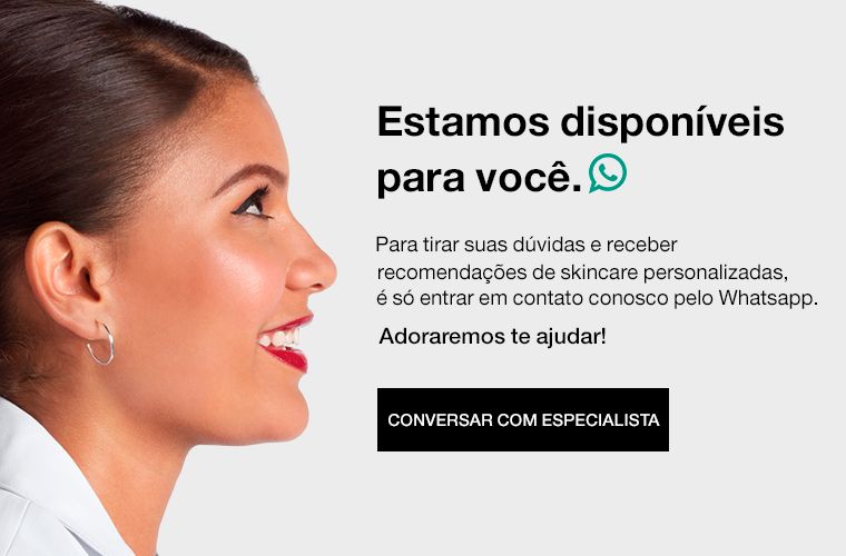 Chat com especialista Clinique recomendações de skincare personalizadas.