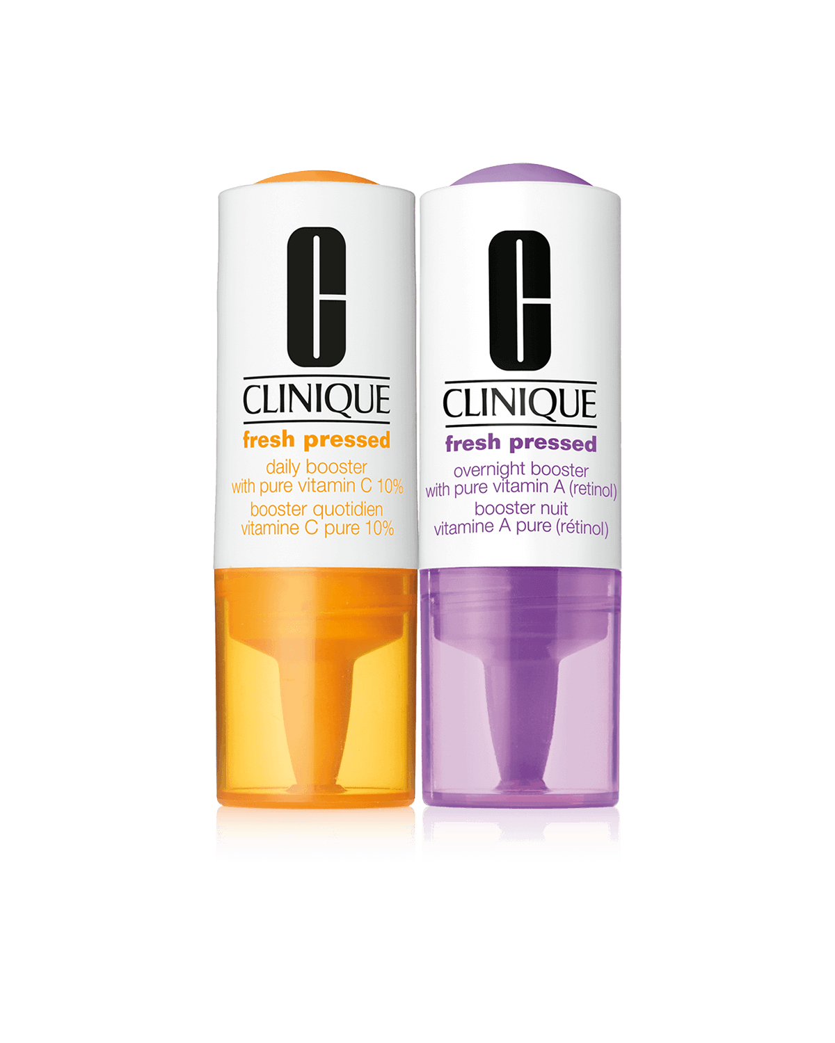 Kit Anti-Idade Vitamina C e Vitamina A Fresh Pressed Clinical™ - 7 dias